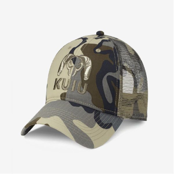 Kuiu Fileli Avcı Şapkası | Kamuflaj Desen