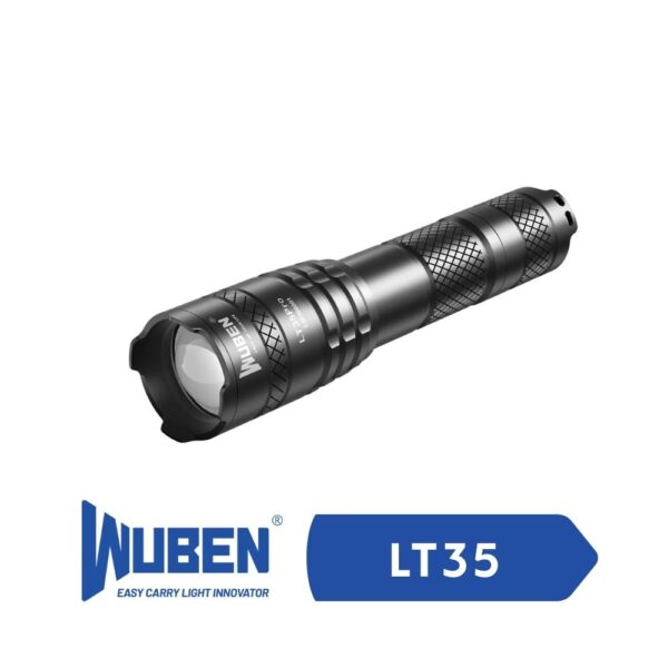 Wuben LT35 Pro Zoomlu LED El Feneri - 1200 Lümen, Şarj Edilebilir & IP68 Su Geçirmez